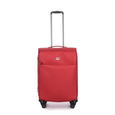 Stratic Light + Koffer Weichschale Reisekoffer Trolley Rollkoffer mittelgroß, TSA Kofferschloss, 4 Rollen, Erweiterbar, im Sale